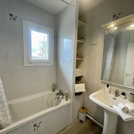 Le Smash - Terasse - Parking Apartman